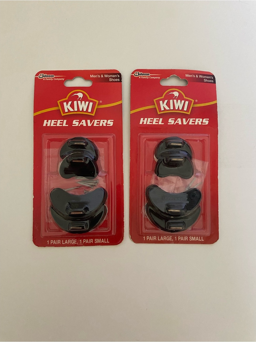 2 packs KIWI Heel Savers for Men's & Women's Shoes